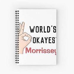 World's Greatest Morrissey Spiral Notebook