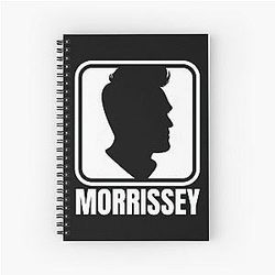 The Art of Morrissey Spiral Notebook