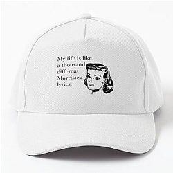 Morrisey Lyrics Baseball Cap