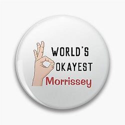 World's Best Morrissey Pin
