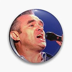 Morrissey at the Reading Rock Festival Pin
