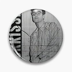 Morrissey Art Pin