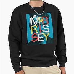 MORRISSEY Blue Pullover Sweatshirt