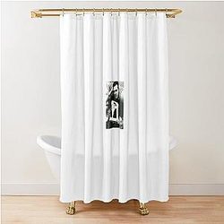 Morrisey Noir Shower Curtain