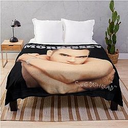 Morrissey Suedehead The Best of Morrissey Throw Blanket
