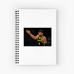 Moses Moody plays for the Golden State Warriors Moses Moody Notebook