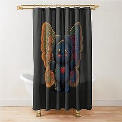 Mothman Shower Curtain