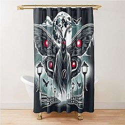 Cool Mothman Shower Curtain