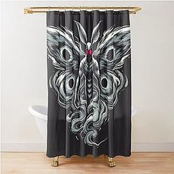 Mothman Shower Curtain
