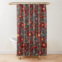 Plushie Mothman Baby - Cute Cryptid - Plush Series West Virginia Shower Curtain
