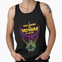 Mothman Is With You Tank Top