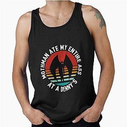 Mothman Ate My Ass At Denny's Vintage Tank Top