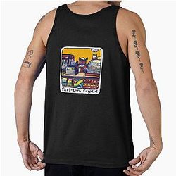 Part-time Cryptid Mothman Konbini Tank Top