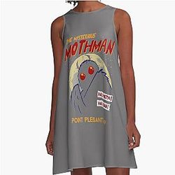 Mothman A-Line Dress
