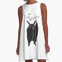 Mothman is the night A-line dress