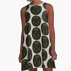 Mothman Cryptid Art Dress