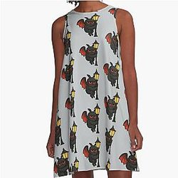 Grumpy Mothman Dress