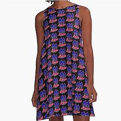 The Mothman A-Line Dress