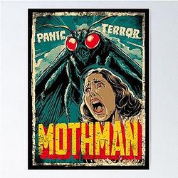 Mothman Panic Terror Poster