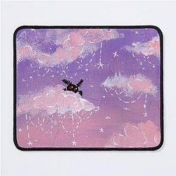 Pastel mothman sky mouse pad
