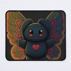 The Mothman Cares Mouse Pad