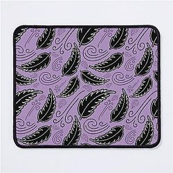 Mothman Whispers Seamless Pattern Mouse Pad