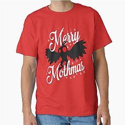 Cute Mothman Christmas Classic Ugly Christmas Santa T-Shirt