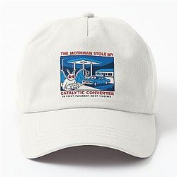 The Mothman Stole My Catalytic Converter in Point Pleasant Dad Hat