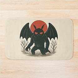 Cool Criid Mothman Bath Mat