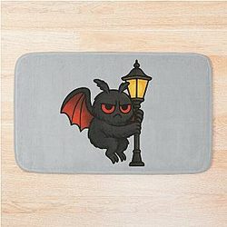 Grumpy Mothman Bath Mat