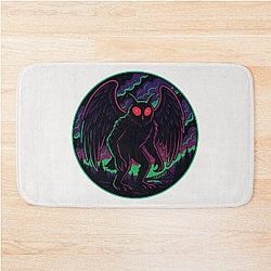 Mothman Art Bathroom Mat