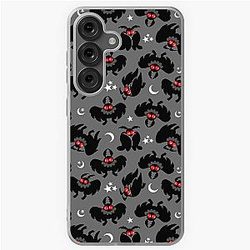 Cute Cryptids Mothman Pattern Samsung Galaxy Phone Case