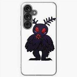 Mothman with a flower Samsung Galaxy Case