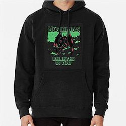 Mothman Believes in You Pullover Hoodie