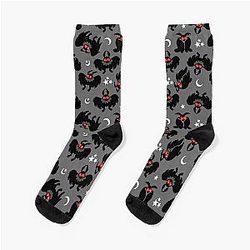 Cute Cryptids - Mothman Pattern Socks