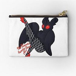 Pin-Up Mothman Zipper Pouch