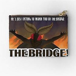 Hunky Mothman Zipper Pouch