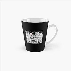 Vintage Bigfoot vs Mothman Arm Wrestling Funny Tall Mug
