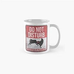 Do Not Disrupt Mothman Research Classic Mug