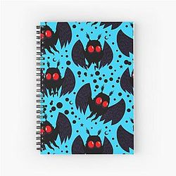 Mothman Blue Notebook