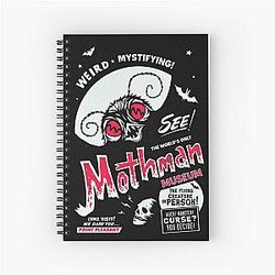 Mothman Museum Spiral Notebook