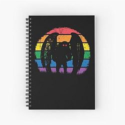 Mothman - Retro Vintage Cryptid Gift Notebook