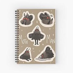 Emotional Mothman Notebook
