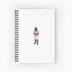Mothman I Had To Do It Spiral Notebook