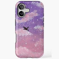 Pastel Mothman Sky iPhone Case