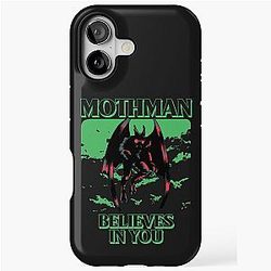 Mothman Believes In You iPhone Tough Case