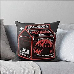 Mothman Throw Pillow