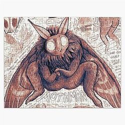 Mothman Study Jigsaw Puzzle
