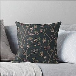 Mothman and Friends Throw Pillow