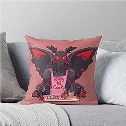 Mothman Boyfriend Throw Pillow